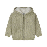 Boys Lined Outdoor Cardigan – Light Green