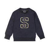 Boys Cotton Sweater – Navy