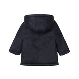 Boys Water-Repellent Parka Jacket – Navy