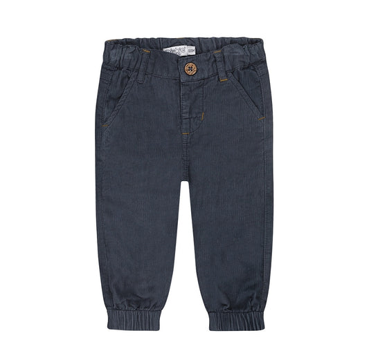 Boys Cotton Trousers – Navy