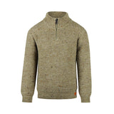 Boys Collared Sweater – Dusty Green