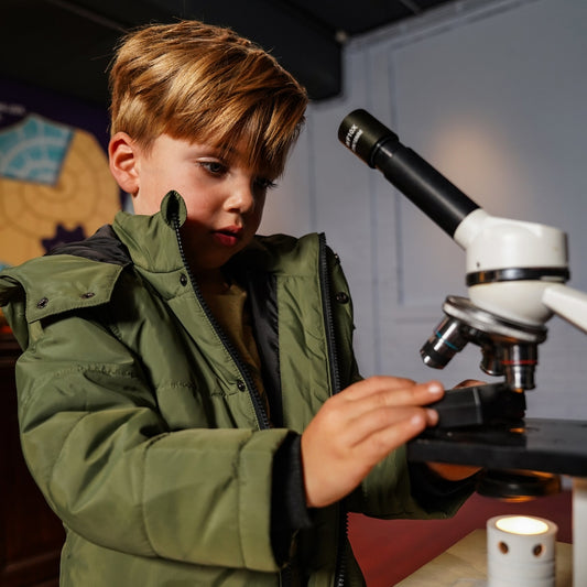 Boys Water-Repellent Parka Jacket – Army Green