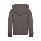 Girls Hooded Cardigan – Mid Grey