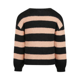 Girls Drop-Shoulder Sweater – Dusty Pink
