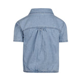 No Way Mon Girls Dungaree Dress – Blue Jeans