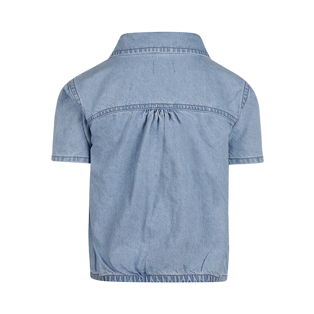 No Way Mon Girls Dungaree Dress – Blue Jeans