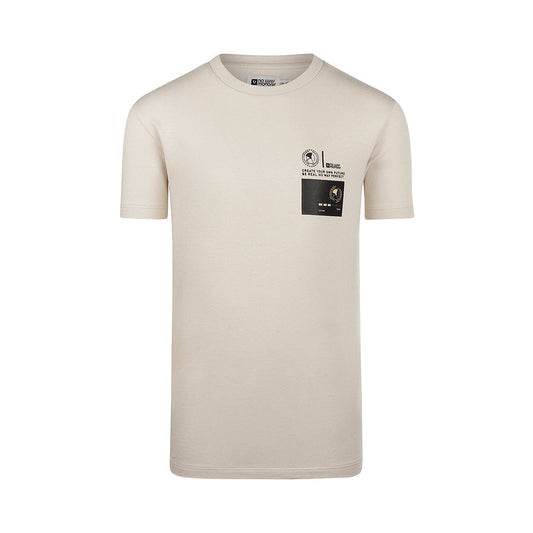 No Way Mon Boys Short-Sleeve T-Shirt – Beige