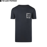 No Way Mon Boys Short-Sleeve T-Shirt – Steel Blue