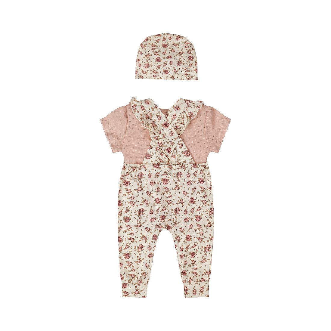 Baby 2-Piece Bodysuit Set with Hat