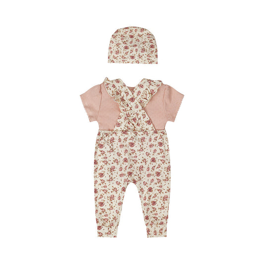 Baby 2-Piece Bodysuit Set with Hat