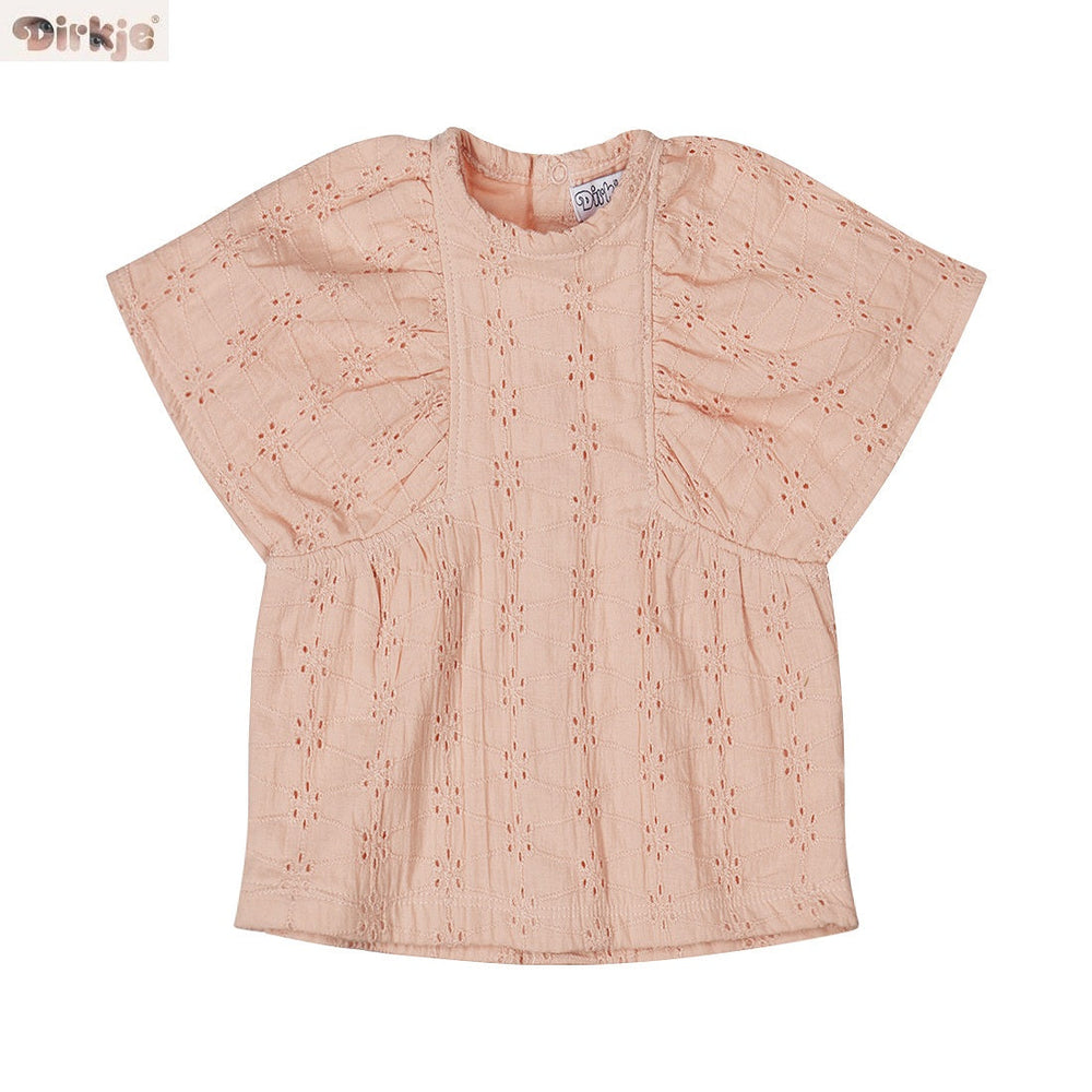 Girls Short Sleeve Blouse
