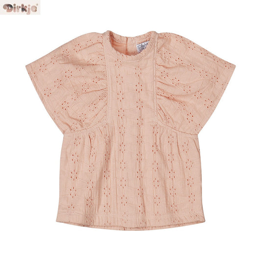 Girls Short Sleeve Blouse