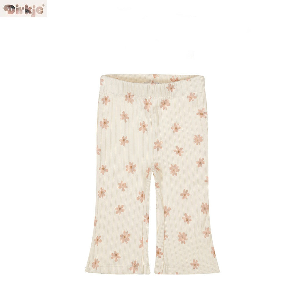 Kids Flared Leggings — Off White