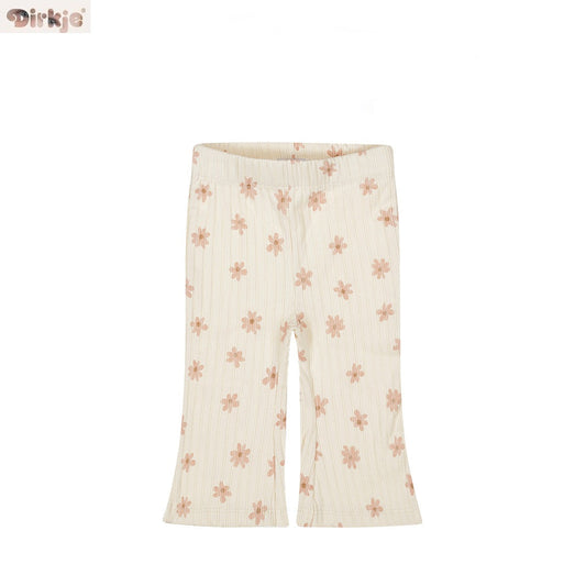 Kids Flared Leggings — Off White