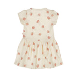 Kids Short-Sleeve Dress — Off White