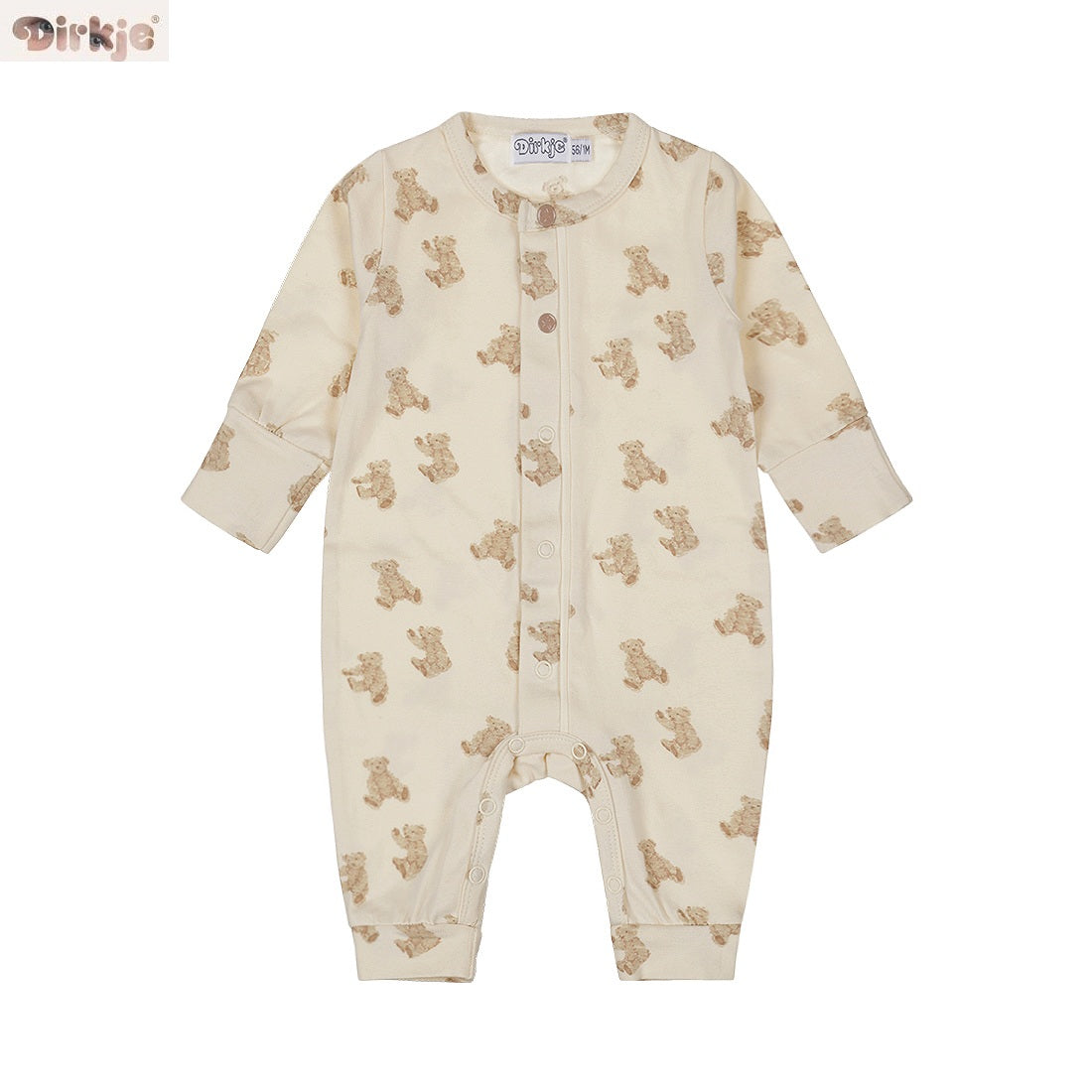 Baby Bodysuit Long Sleeve — Off White
