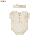 Baby Bodysuit Long Sleeve — Off White
