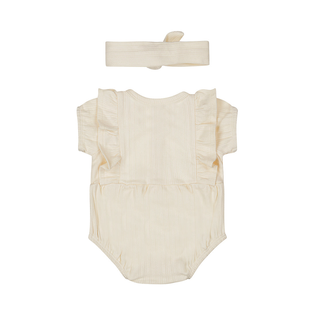 Baby Bodysuit Long Sleeve — Off White