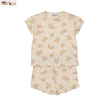 Short-Sleeve Pyjama Set — Light Pink