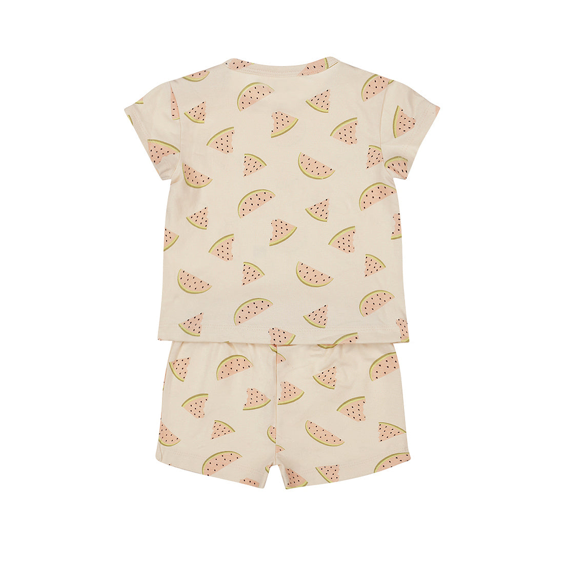 Short-Sleeve Pyjama Set — Light Pink