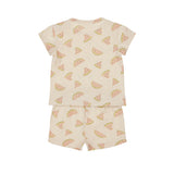Short-Sleeve Pyjama Set — Light Pink