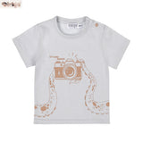 Kids Short-Sleeve T-Shirt — Light Blue