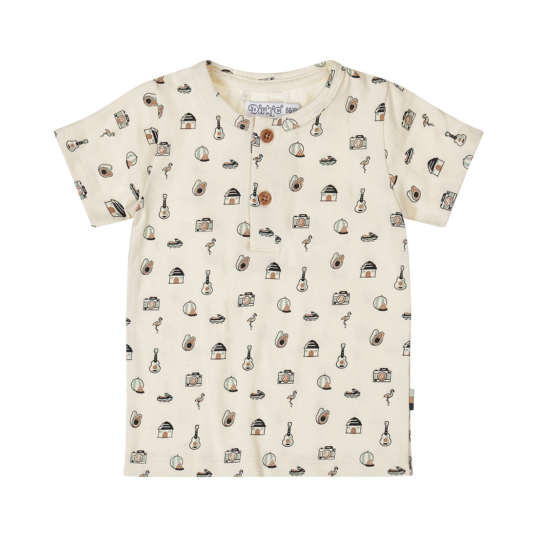 Kids Short Sleeve T-Shirt – Off White