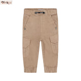 Kids Loose Fit Trousers — Brown
