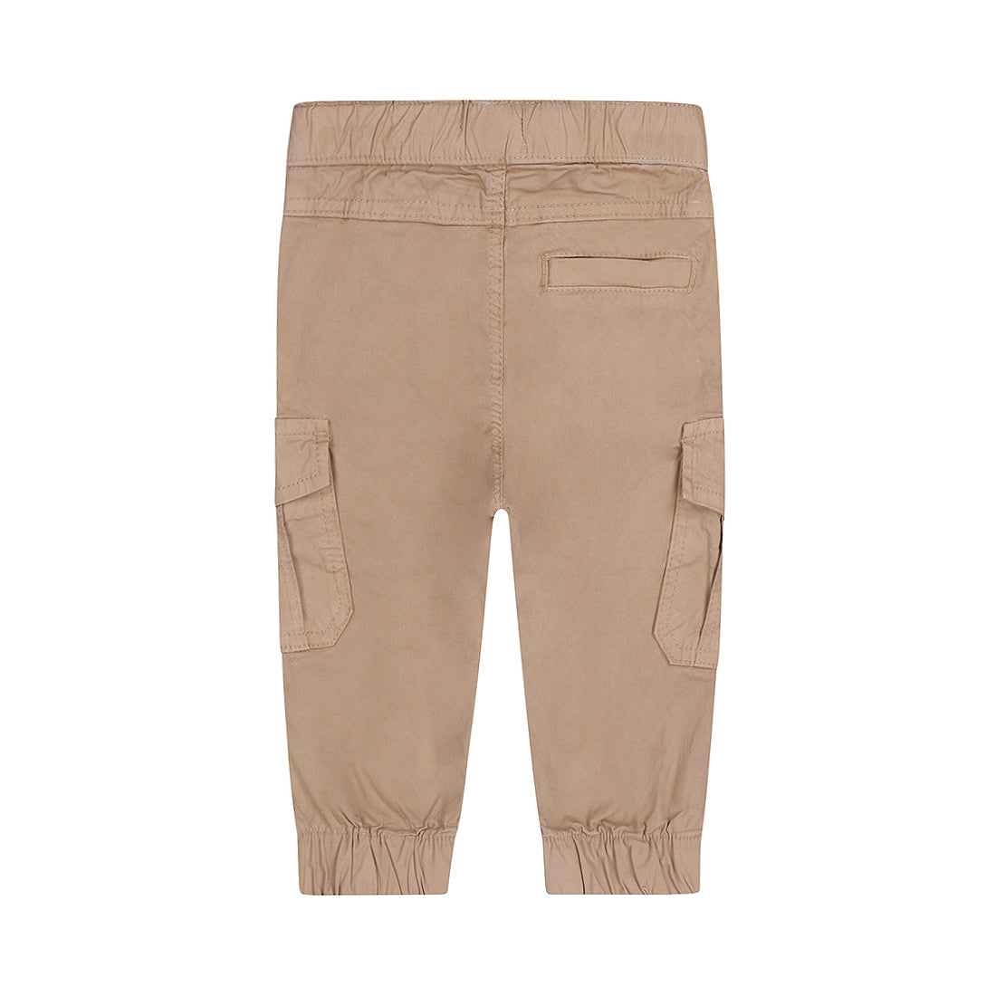 Kids Loose Fit Trousers — Brown