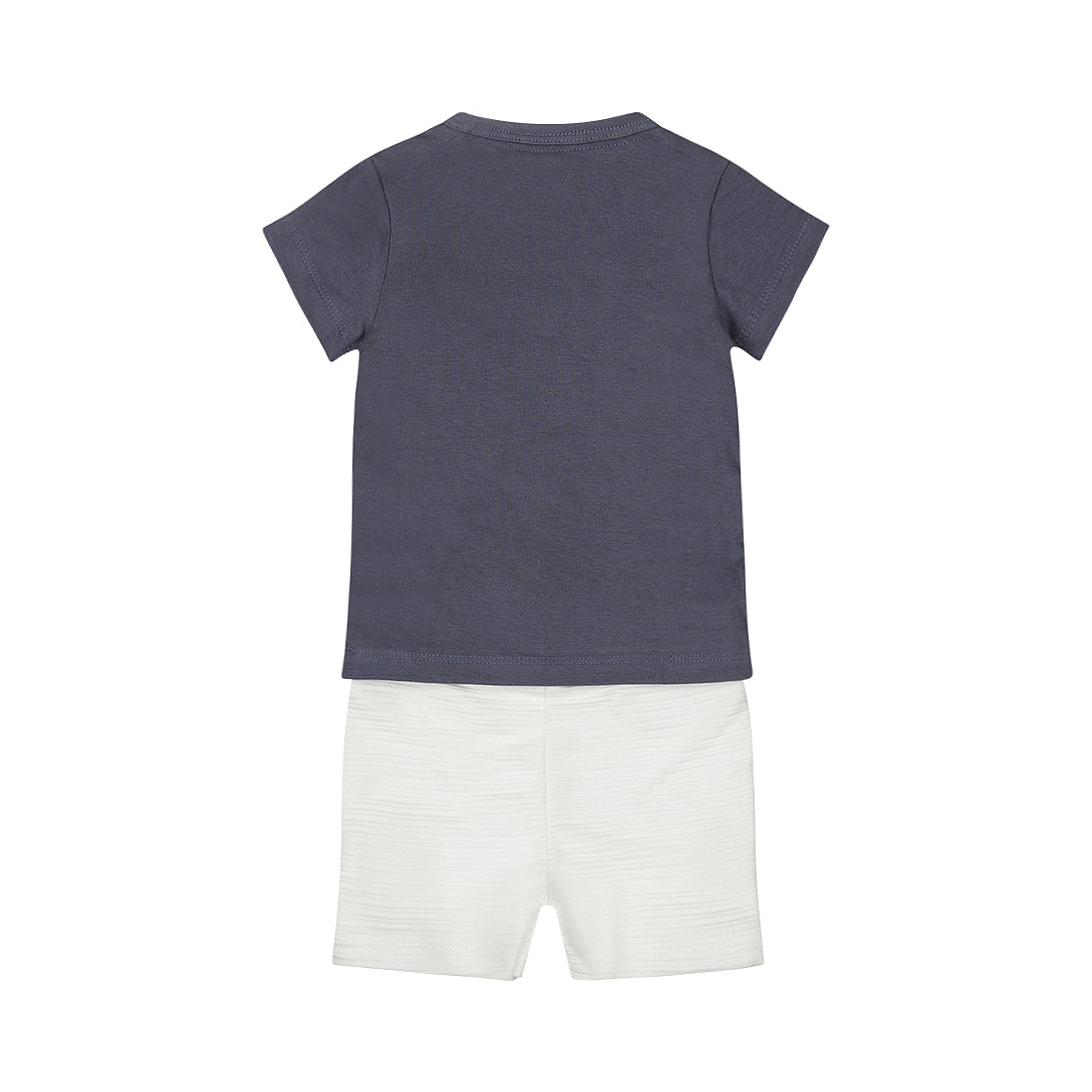 2-Piece Baby Bodysuit Set Short Sleeve — Navy