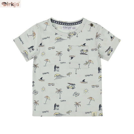 Kids Short-Sleeve T-Shirt — Bright Blue