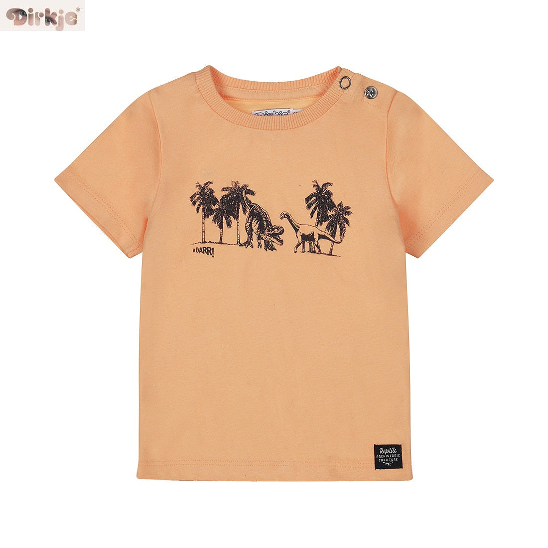 Kids Short-Sleeve T-Shirt — Bright Orange