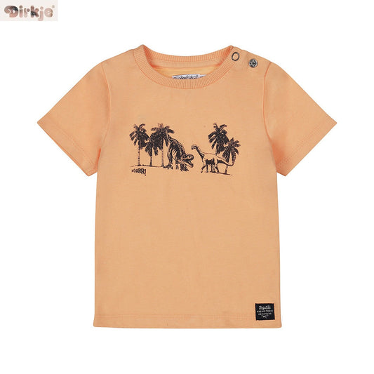 Kids Short-Sleeve T-Shirt — Bright Orange