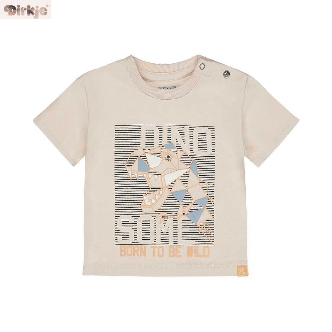 Kids Loose Fit Short-Sleeve T-Shirt — Sand
