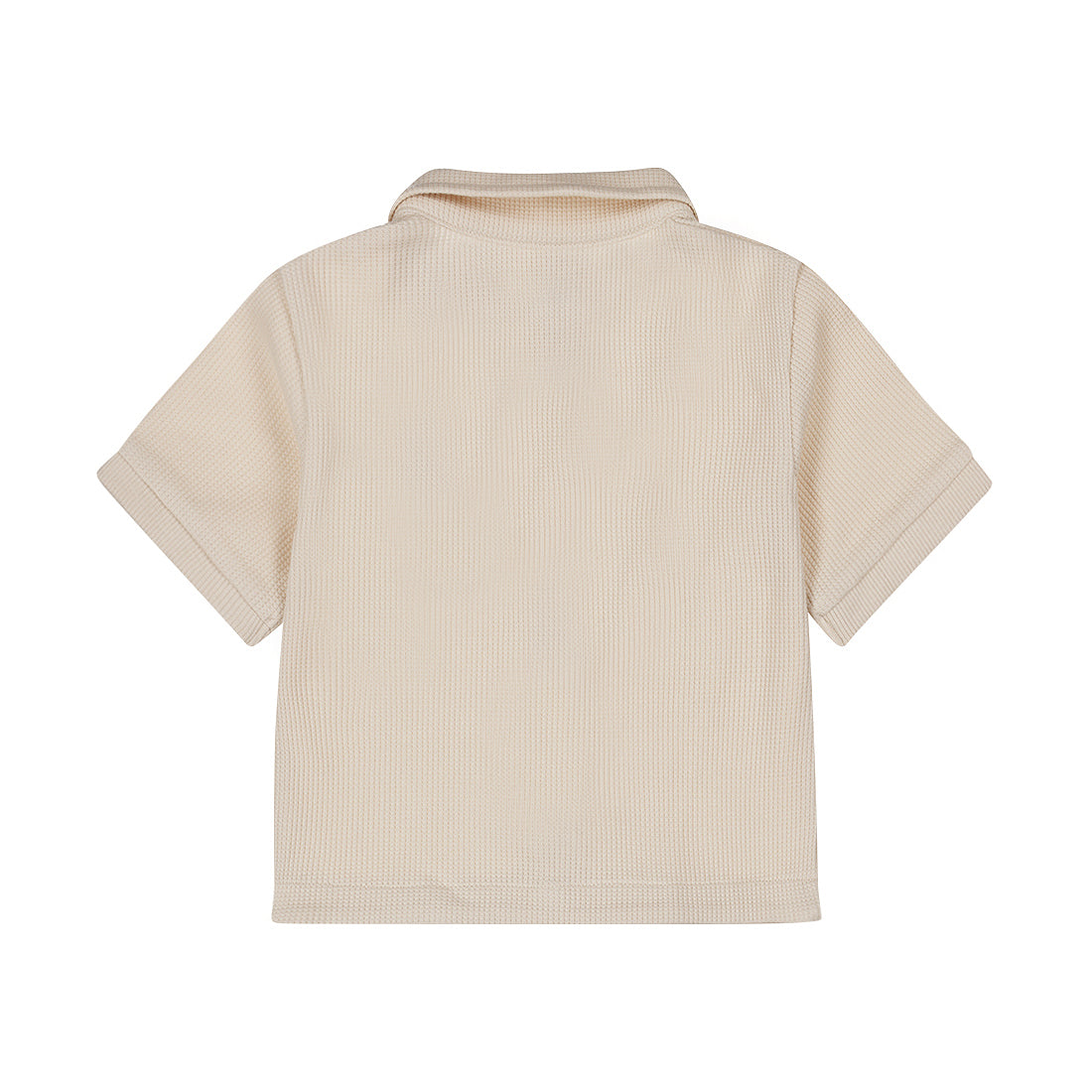 Kids Short-Sleeve Blouse — Sand
