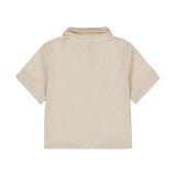 Kids Short-Sleeve Blouse — Sand