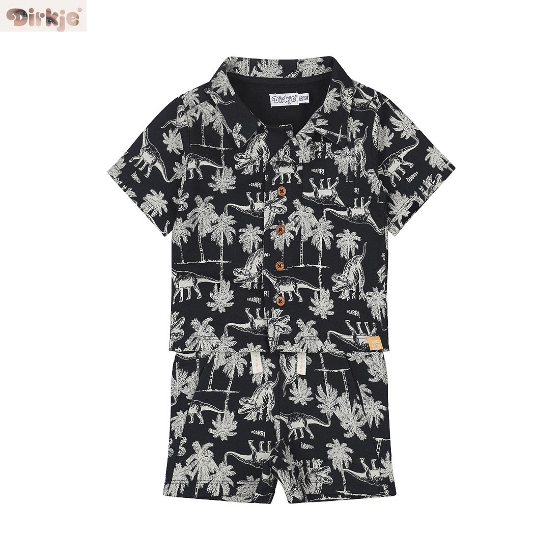 2-Piece Set Short Sleeve — Navy