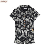2-Piece Set Short Sleeve — Navy