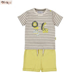 Baby 2-Piece Bodysuit Set — Light Yellow