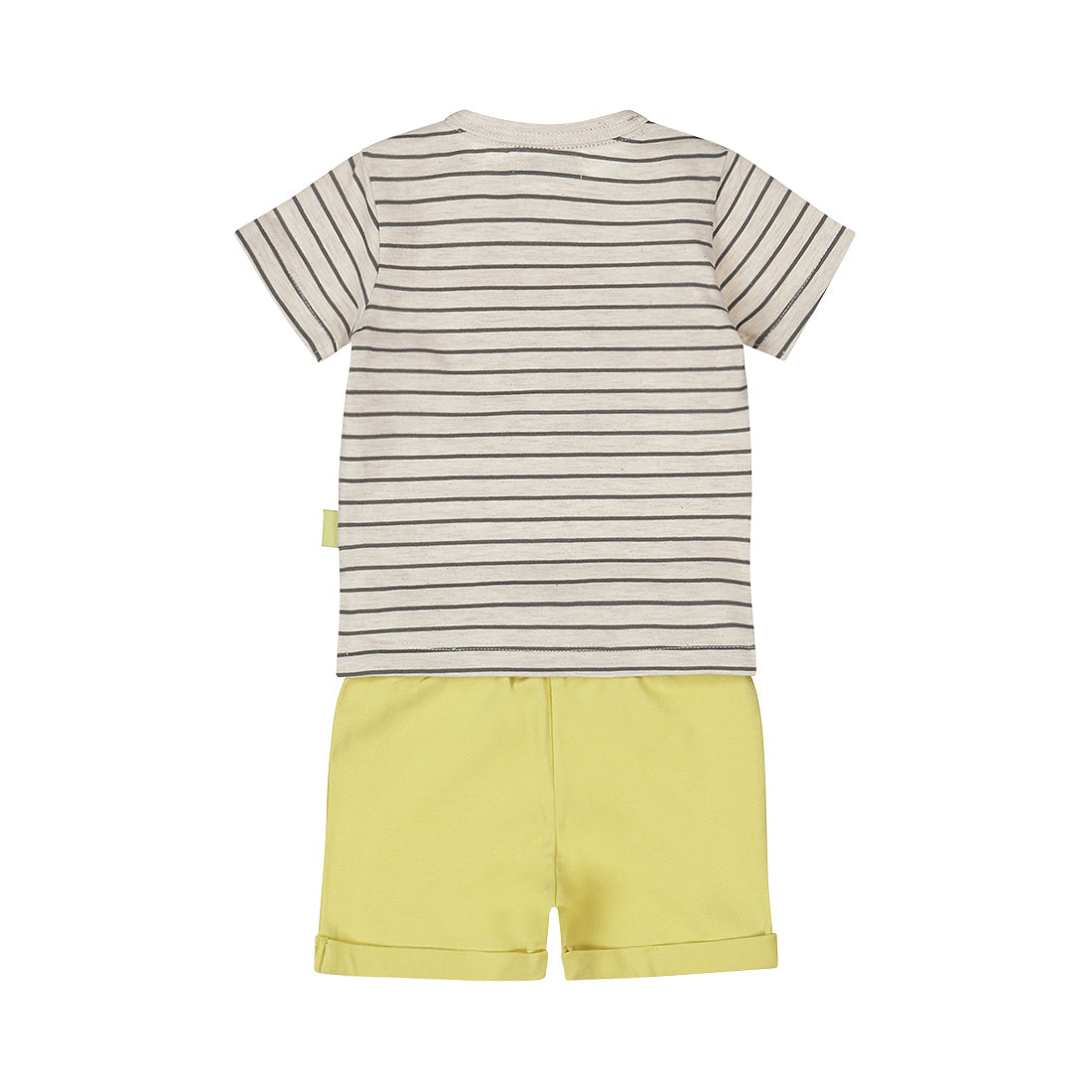 Baby 2-Piece Bodysuit Set — Light Yellow