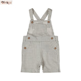 Kids Dungaree — Dusty Green