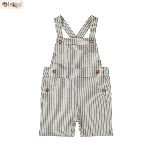 Kids Dungaree — Dusty Green