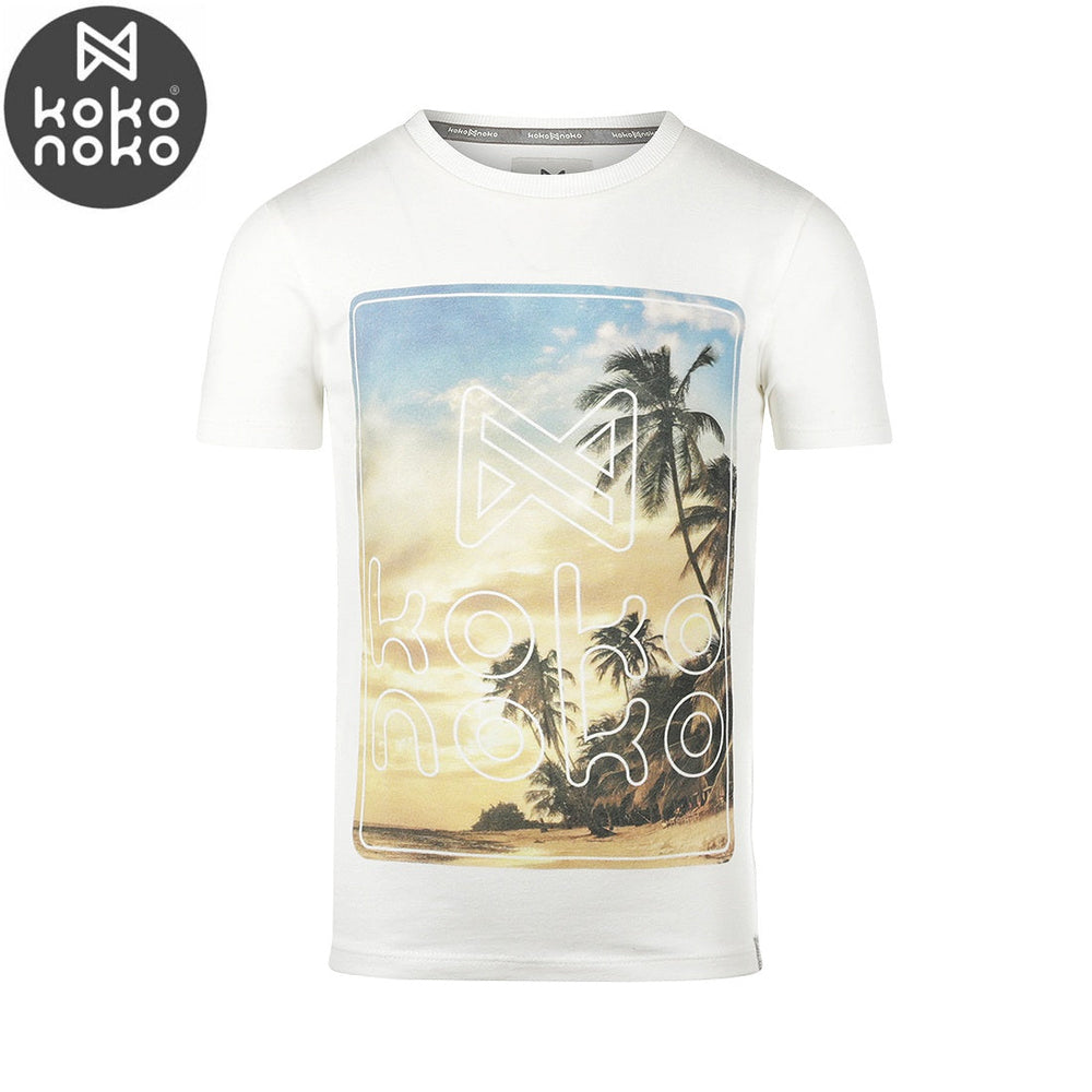 Kids Short Sleeve T-Shirt – Off White