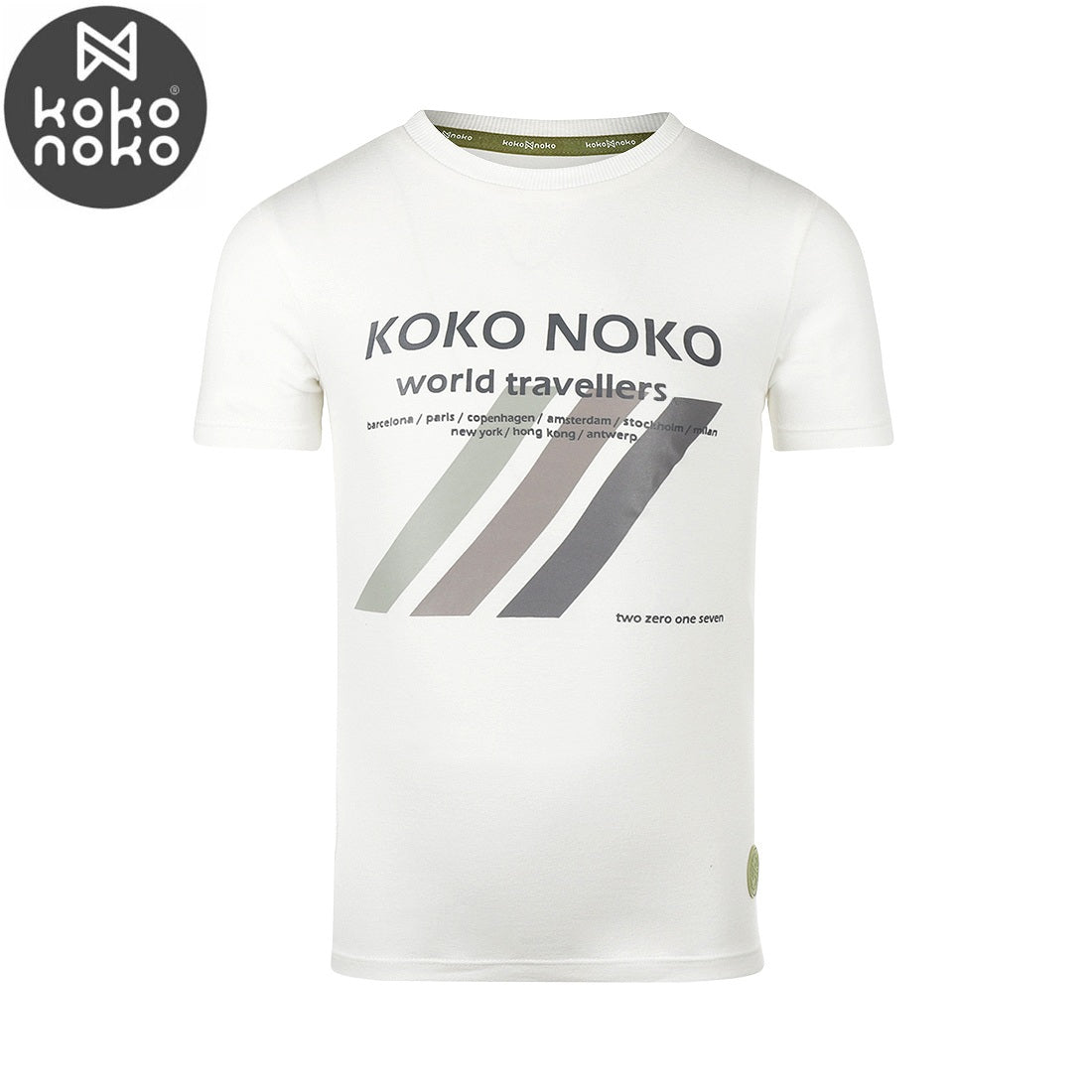 Kids Short Sleeve T-Shirt – Off White