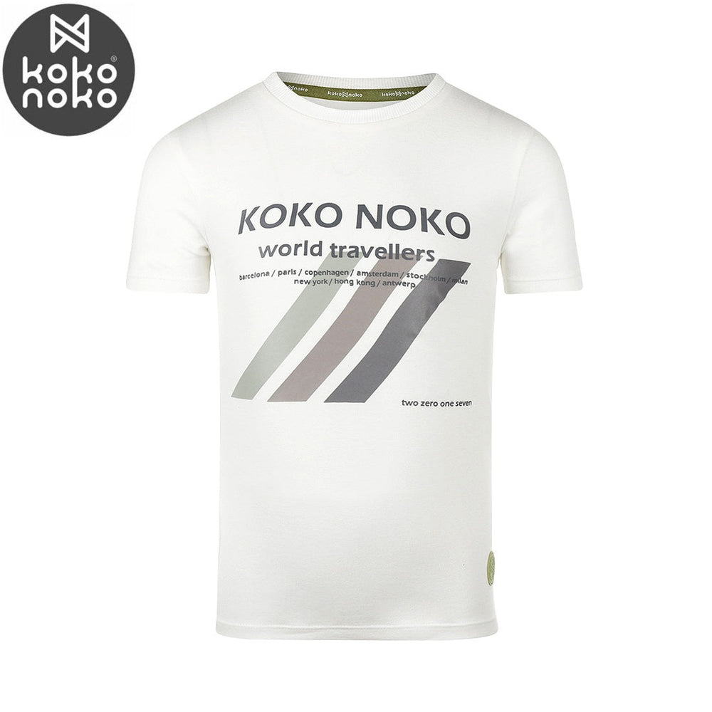 Kids Short Sleeve T-Shirt – Off White