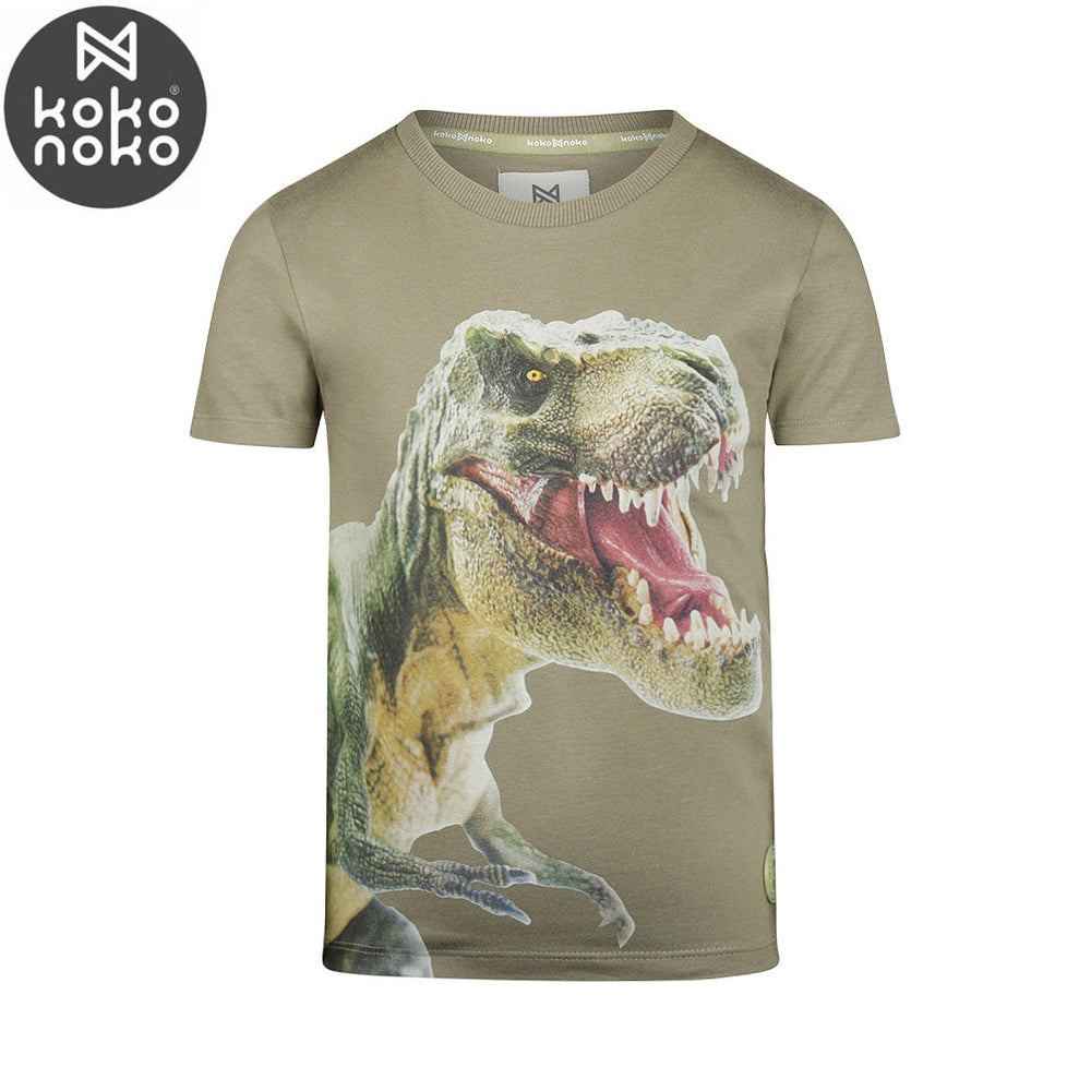Kids Short Sleeve T-Shirt – Faded Green
