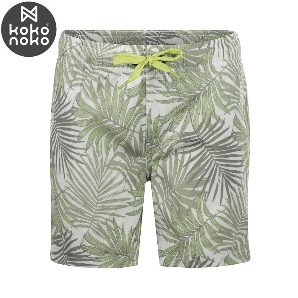 Kids Medium Length Swim Shorts – Light Fade
