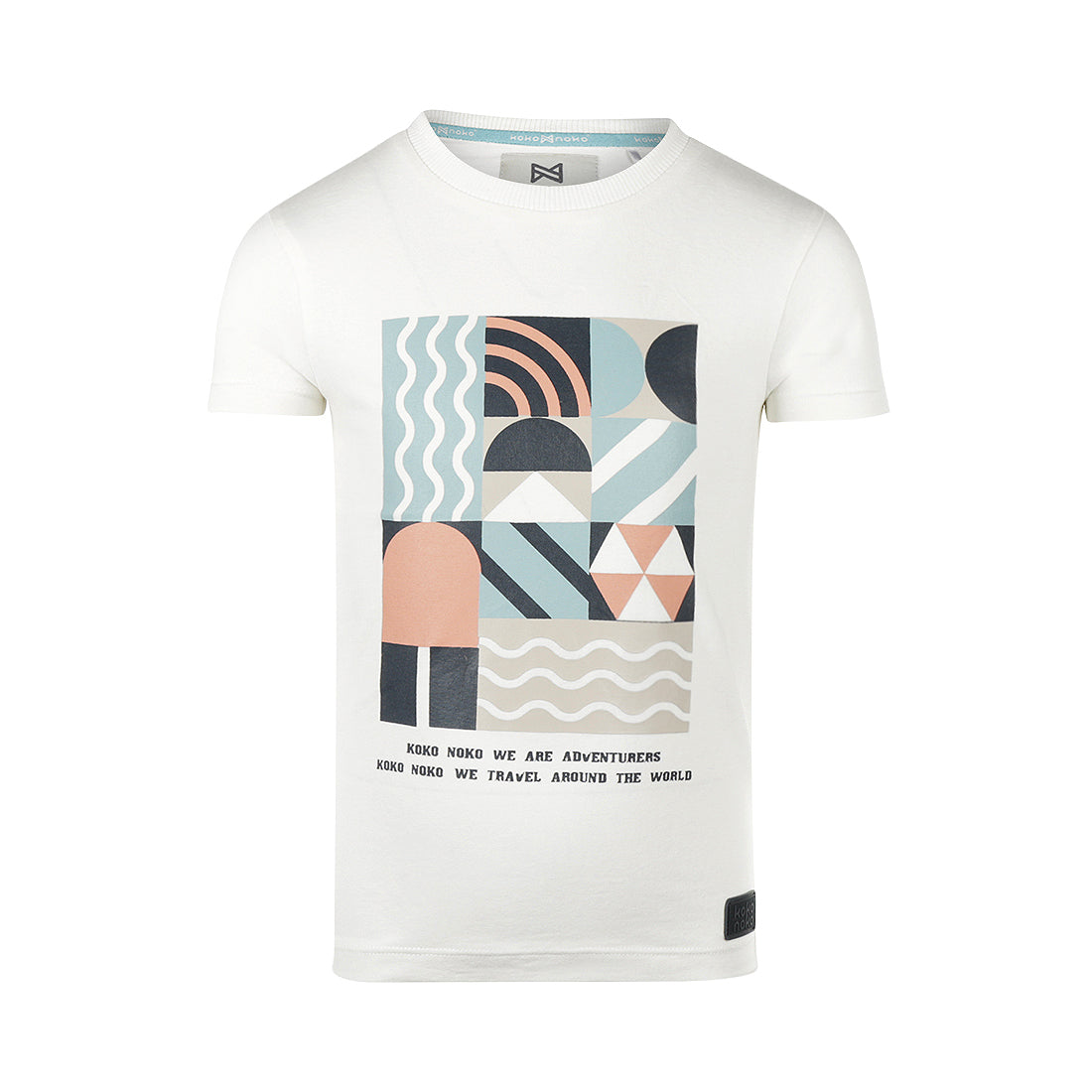 Kids Short Sleeve T-Shirt – Off White