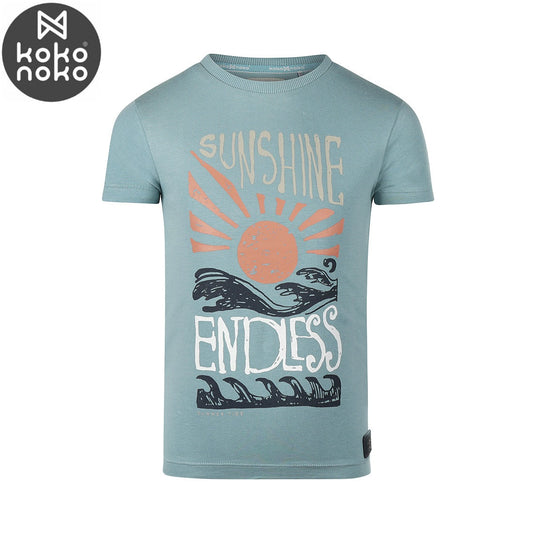 Kids Short Sleeve T-Shirt – Light Blue