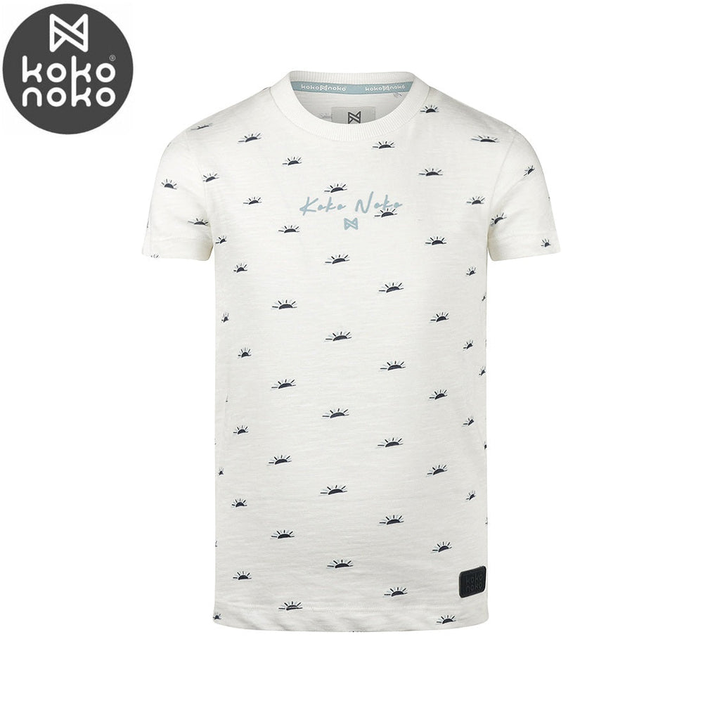 Kids Short Sleeve T-Shirt – Off White